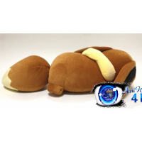 Officiële Pokemon center Knuffel Eevee slapend +/- 61cm (lang)